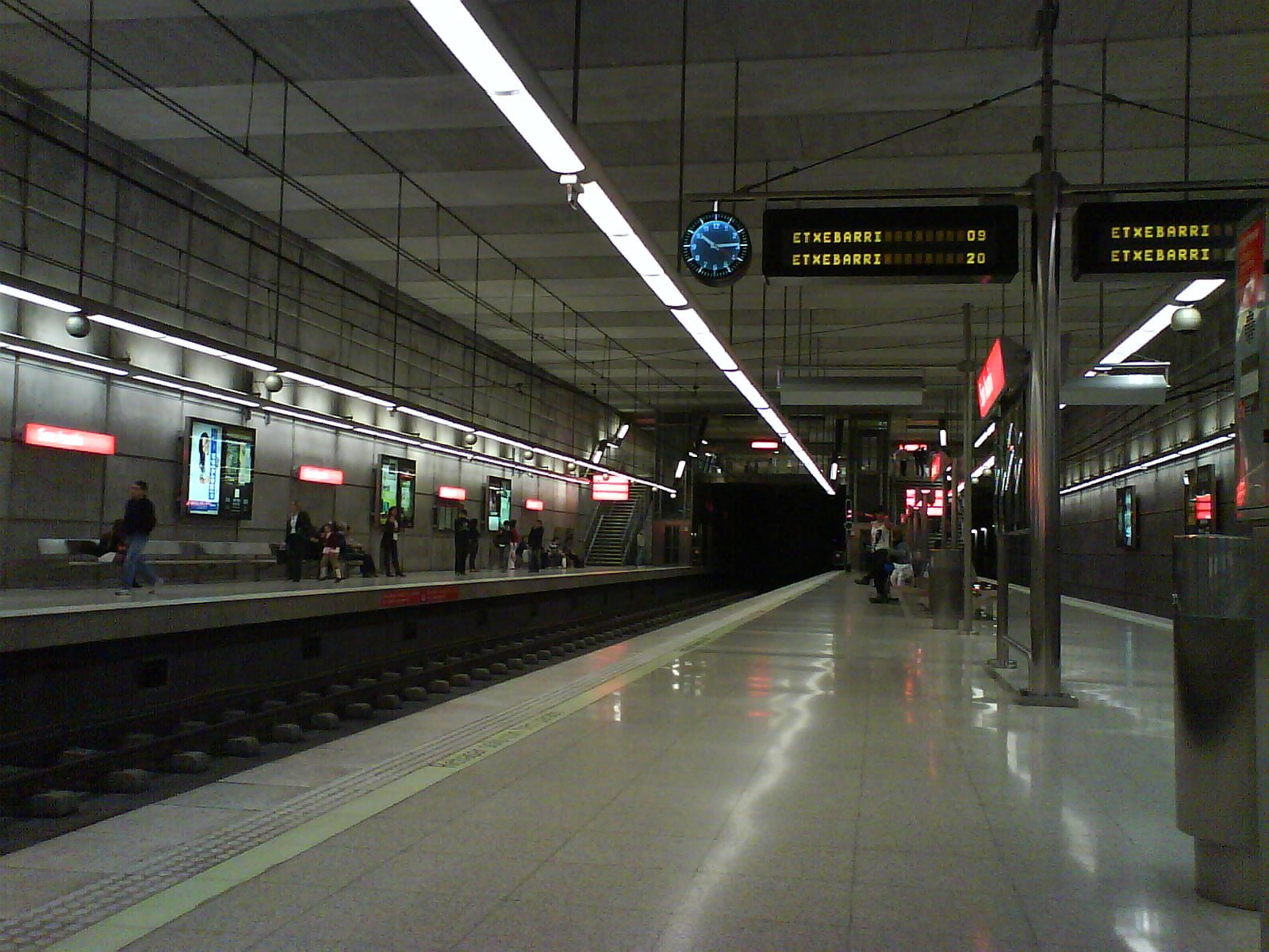 La estación de metro de San Inazio